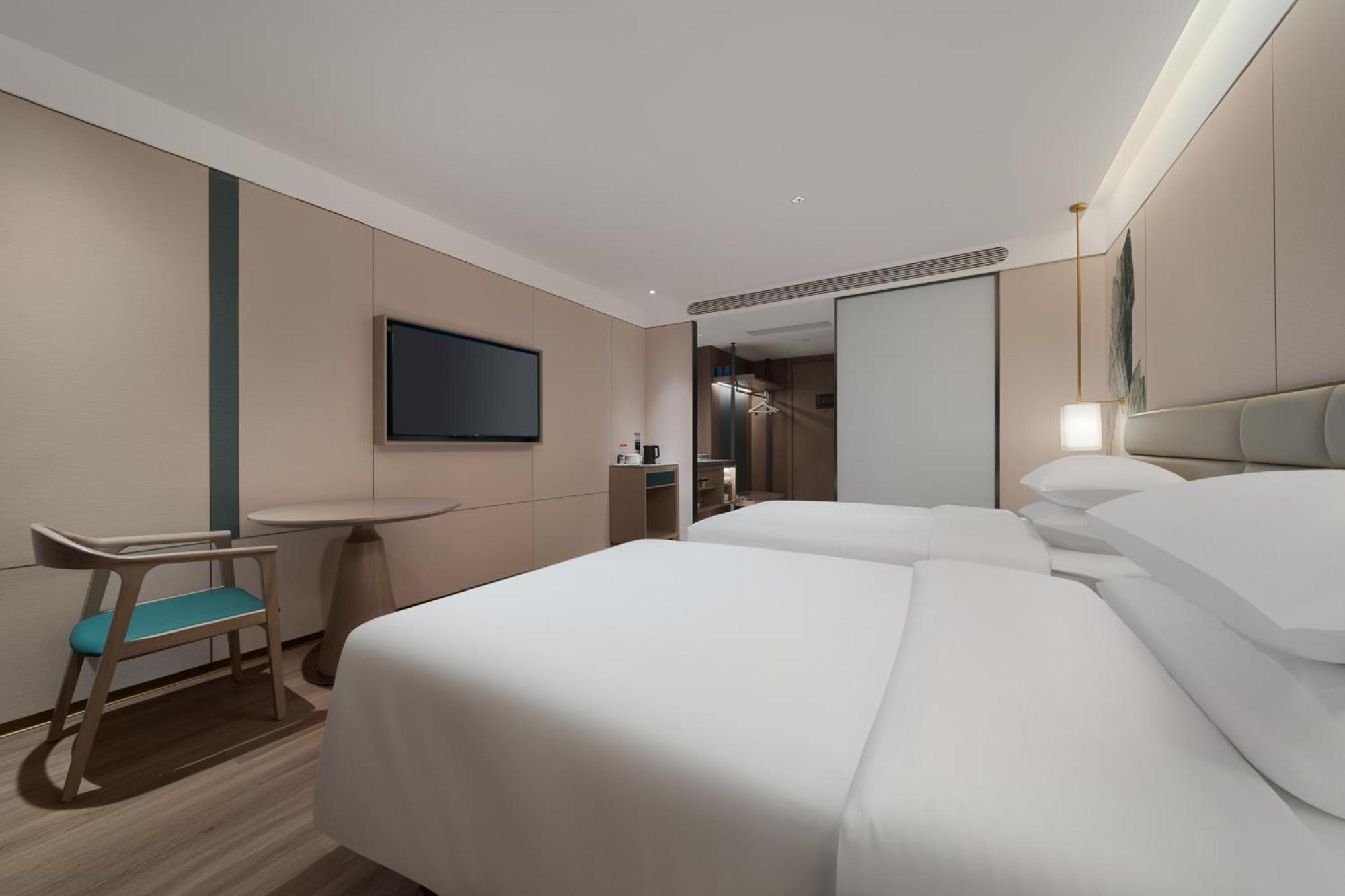 Manju Hotel Shaoxing Keqiao Wanda ภายนอก รูปภาพ