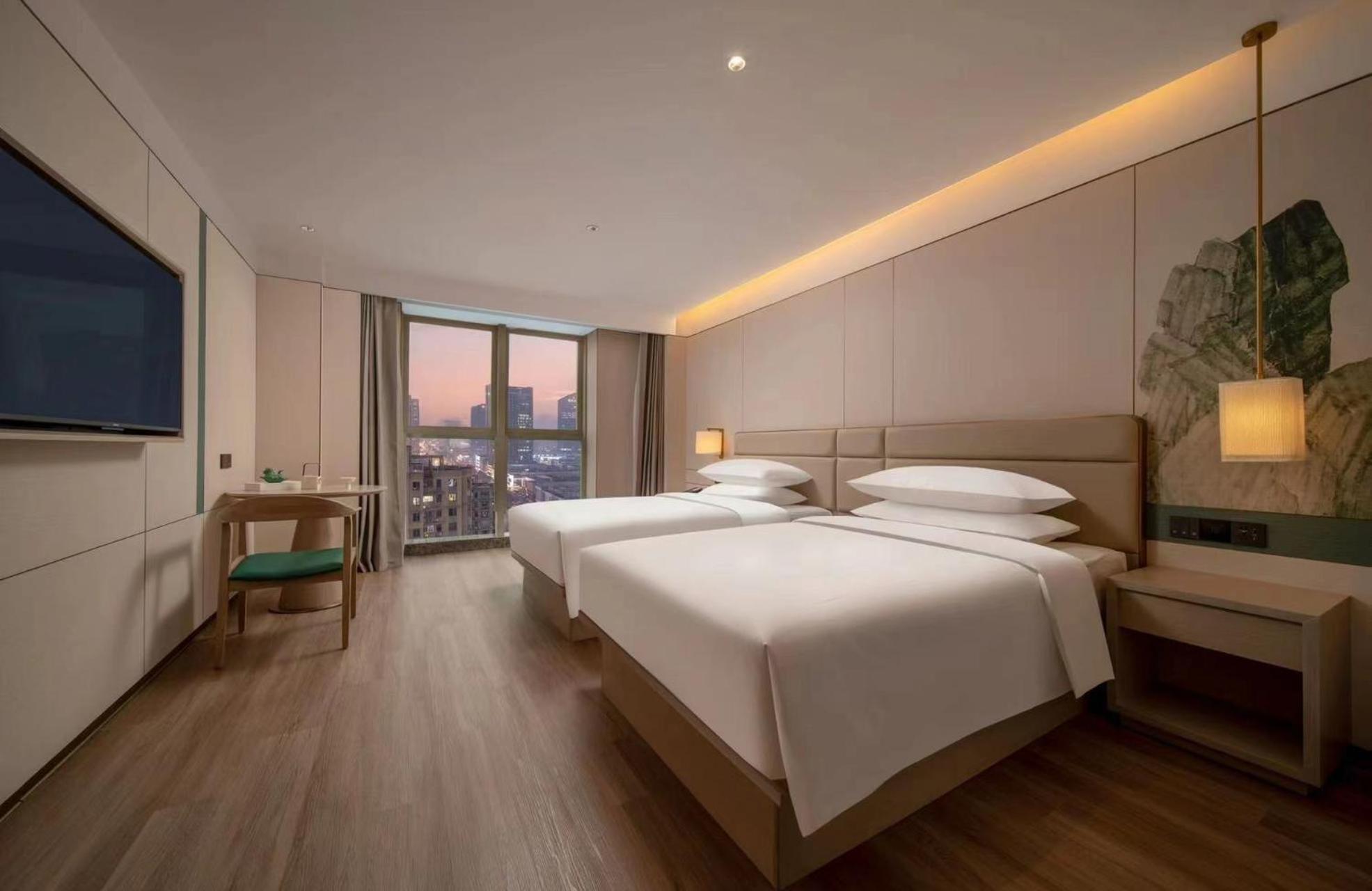 Manju Hotel Shaoxing Keqiao Wanda ภายนอก รูปภาพ